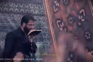 شب ششم محرم95_شور_حاج حسین سیب سرخی_وسط روضه ی تو قد