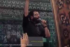 شب چهارم محرم95_شور و هروله_حاج حسین سیب سرخی_