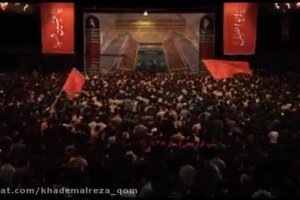 شب اول محرم95_واحد_حاج حسین سیب سرخی_دلم قرصه تاوقتی که پای