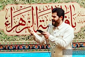 مدح  پیغمبر و علی همه تکرار فاطمه است